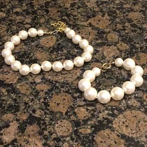 Pearl Necklace Set